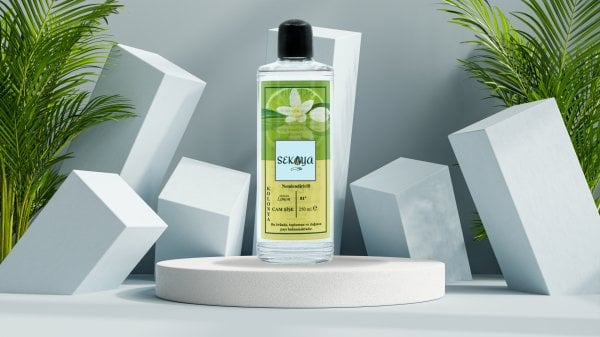 Sekoya Kolonya Meksika Limon 250 ml. Cam Şişe Nemlendiricili