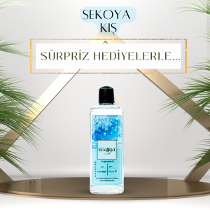 Sekoya Kolonya Kış 250 ml. Cam Şişe Nemlendiricili