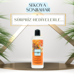 Sekoya Kolonya Sonbahar 250 ml. Cam Şişe Nemlendiricili