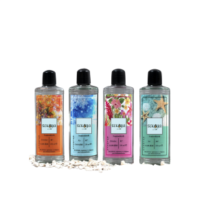 Sekoya Kolonya Mevsim Serisi 4 X 250 ml. Cam Şişe Nemlendiricili 81°